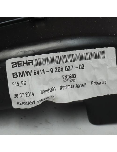 Pulseur d'air BMW X5 F15 