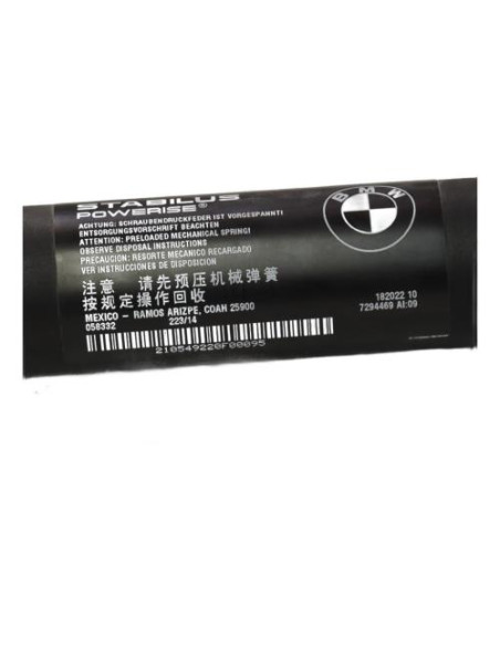 Verin de coffre gauche BMW X5 F15 