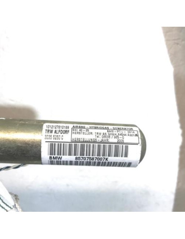 Air bag rideau droit BMW SERIE 1 E87 PHASE 1 Diesel