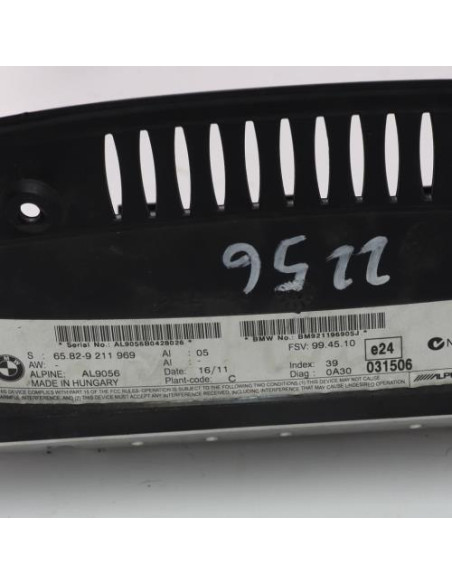 Ecran GPS BMW SERIE 3 E92 COUPE PHASE 2 Diesel