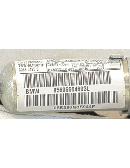 Air bag rideau droit BMW SERIE 3 E90 PHASE 1 Essence