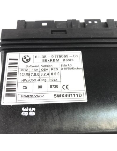 Calculateur BMW SERIE 5 E60 PHASE 2 Diesel