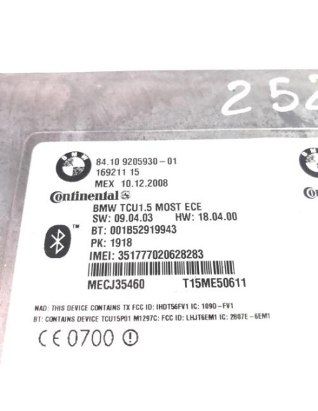 Calculateur BMW SERIE 5 E60 PHASE 2 Diesel