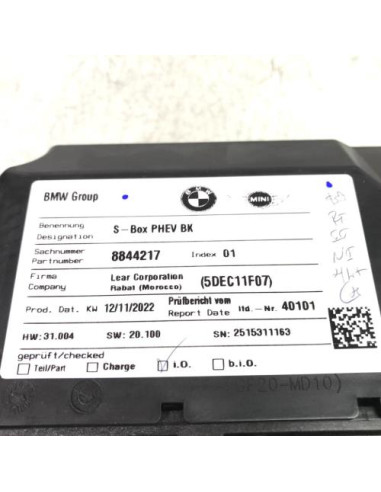 Batterie BMW X3 G01 