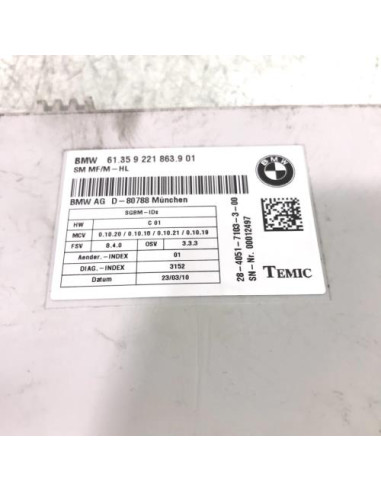 Calculateur BMW X5 E70 PHASE 2 Diesel