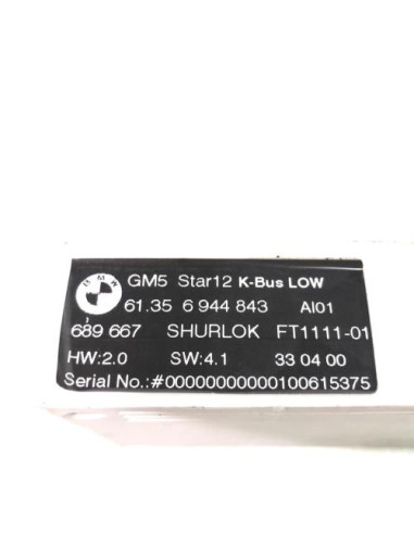 Calculateur BMW SERIE 3 E46 TOURING PHASE 2 BREAK Diesel