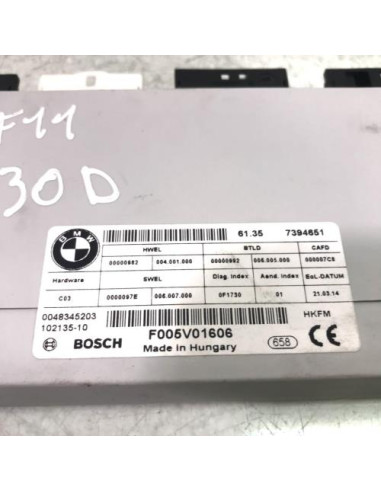 Calculateur BMW SERIE 5 F11 TOURING PHASE 2 BREAK Diesel