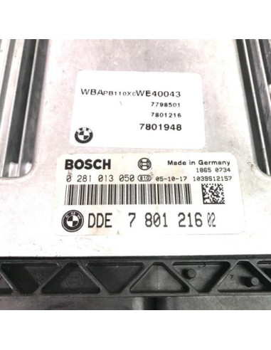 Calculateur moteur BMW X3 E83 PHASE 1 Diesel