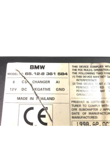 Chargeur CD BMW SERIE 3 E46 PHASE 1 Diesel