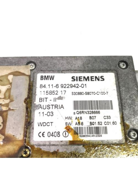 Calculateur BMW SERIE 3 E46 PHASE 2 Diesel