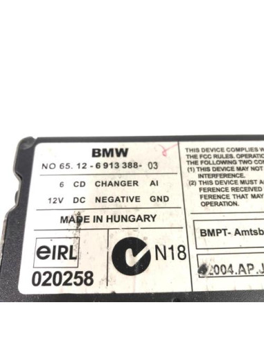 Chargeur CD BMW X3 E83 PHASE 1 Diesel
