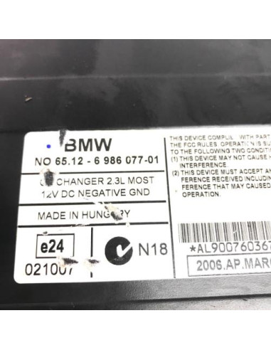 Chargeur CD BMW SERIE 3 E90 PHASE 1 Diesel