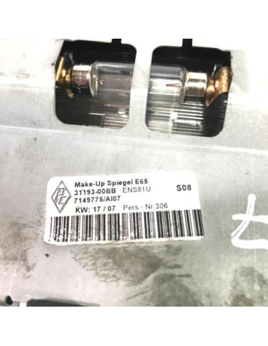 Garniture de pavillon BMW SERIE 7 E65 PHASE 2 Diesel