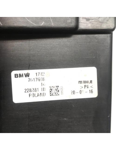 Moto ventilateur radiateur BMW X1 F48 PHASE 1 Diesel