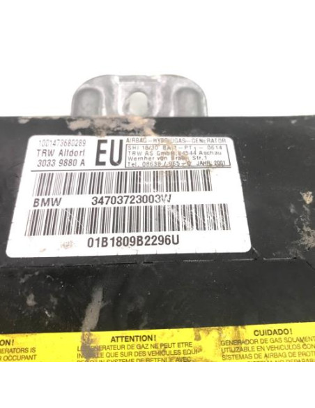 Air bag lateral droit BMW SERIE 3 E46 PHASE 1 Diesel