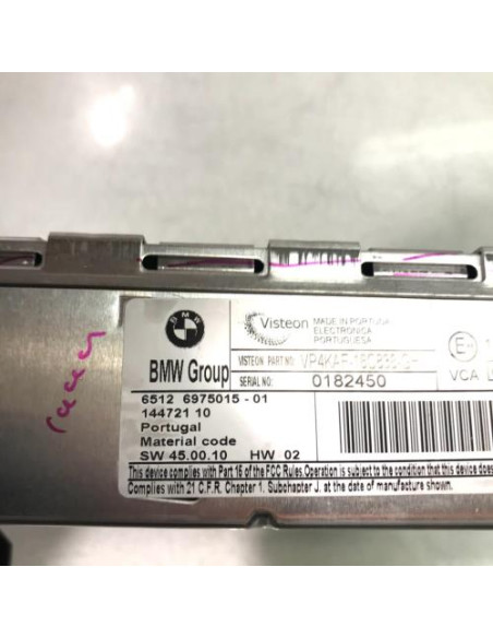 Autoradio d'origine BMW SERIE 1 E87 PHASE 1 