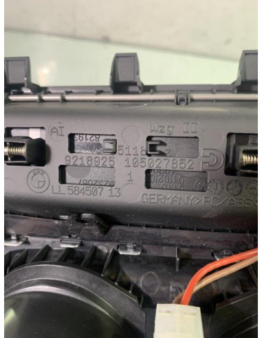 Console central (interieur plastique) BMW SERIE 3 F31 TOURING PHASE 1 BREAK Diesel