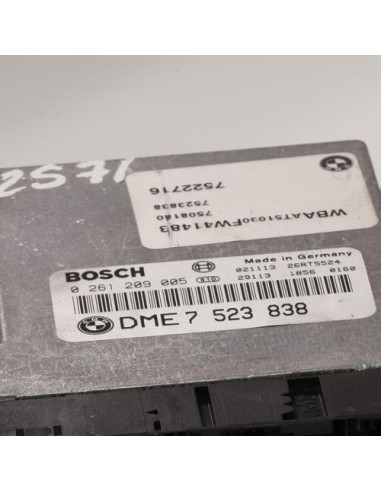 Calculateur moteur BMW SERIE 3 E46 COMPACT PHASE 1 Essence
