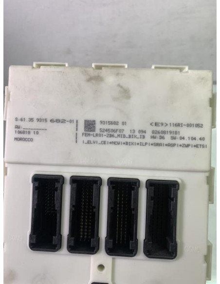 Porte fusible BMW SERIE 3 F31 TOURING PHASE 1 BREAK Diesel