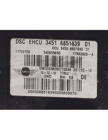 Bloc ABS (freins anti-blocage) MINI MINI 2 R56 PHASE 2 Diesel