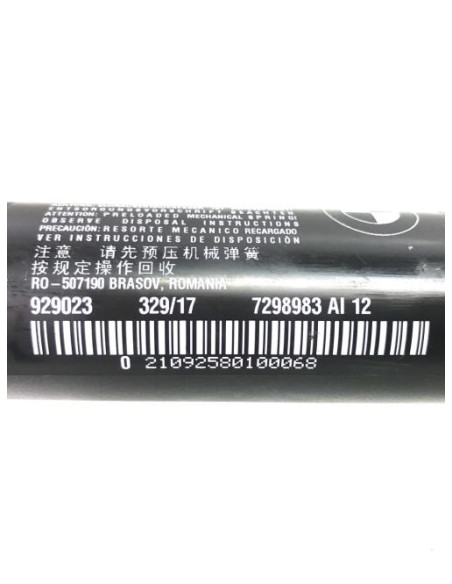 Verin de coffre gauche BMW SERIE 3 F34 GRAN TURISMO PHASE 2 Diesel