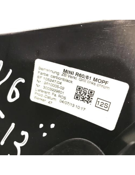 Tableau de bord MINI MINI 2 R61 PACEMAN COUPE 