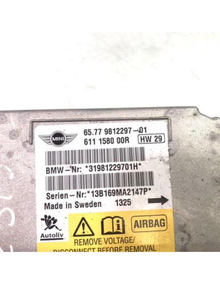 Boitier air bag MINI MINI 2 R61 PACEMAN COUPE 