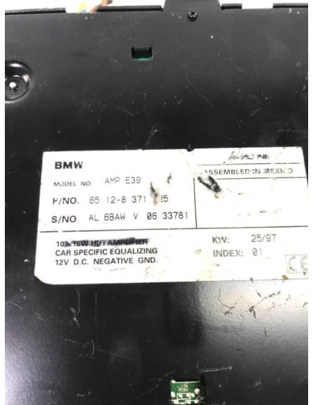 Amplificateur audio BMW SERIE 5 E39 