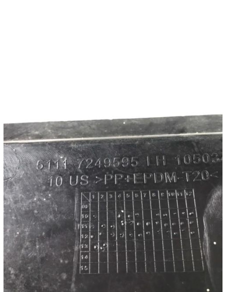 Grille de pare choc BMW X3 F25 PHASE 1 