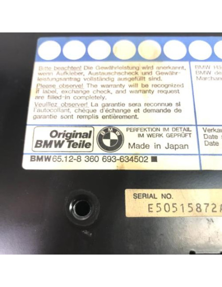 Amplificateur audio BMW SERIE 3 E36 COMPACT 