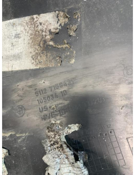 Pare choc arriere BMW X5 E70 PHASE 1 Diesel