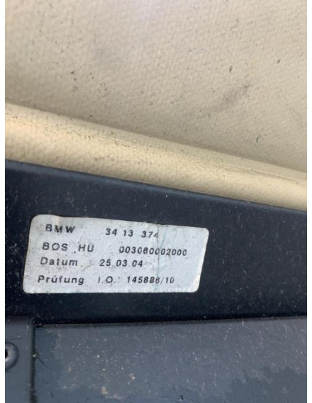 Plage arriere BMW X3 E83 PHASE 1 Diesel