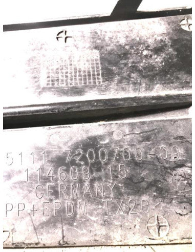 Grille de pare choc BMW SERIE 5 F10 PHASE 1 