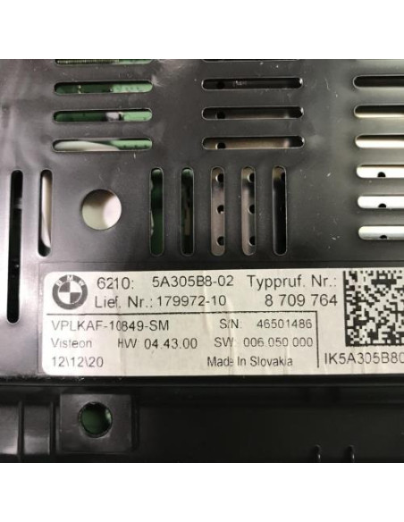 Compteur BMW SERIE 2 F44 GRAN COUPE 