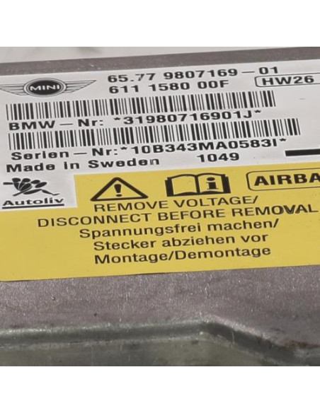 Boitier air bag MINI MINI 2 R60 COUNTRYMAN BREAK Diesel