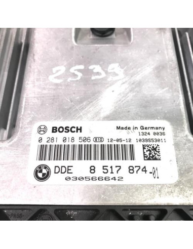 Calculateur moteur BMW SERIE 1 F20 PHASE 1 Diesel