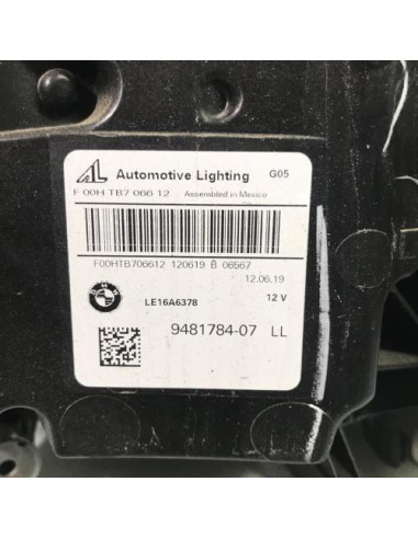 Optique avant principal droit (feux)(phare) BMW X5 G05 