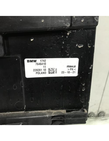 Moto ventilateur radiateur BMW X1 F48 PHASE 2 Essence/Hybride