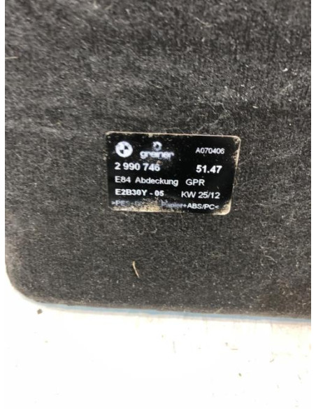 Revetement BMW X1 E84 PHASE 2 Diesel