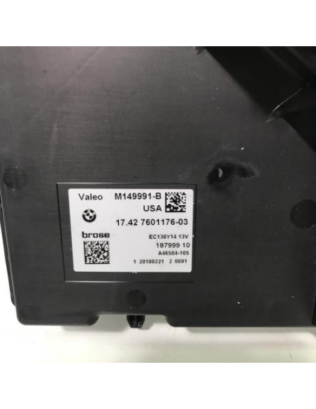 Moto ventilateur radiateur BMW X3 F25 PHASE 1 