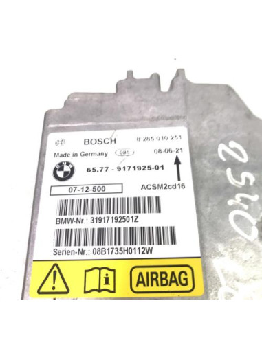 Boitier air bag BMW SERIE 1 E88 CABRIO Essence