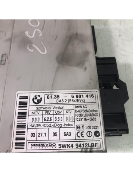 Calculateur BMW SERIE 1 E87 PHASE 1 Essence