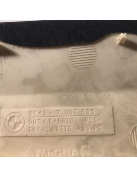 Garniture de pavillon BMW SERIE 7 E65 PHASE 2 Diesel