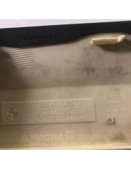 Garniture de pavillon BMW SERIE 7 E65 PHASE 2 Diesel