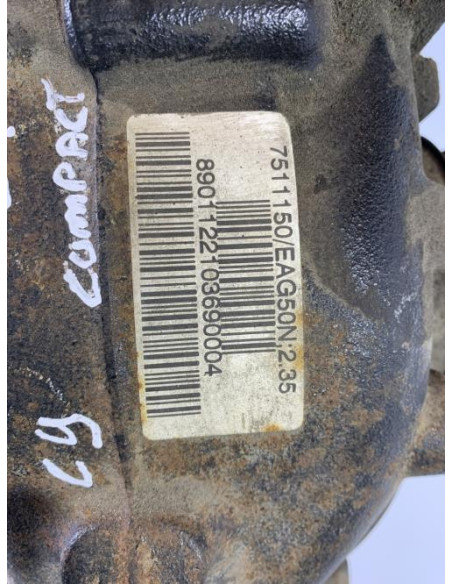 Pont (propulsion) BMW SERIE 3 E46 COMPACT PHASE 1 Diesel