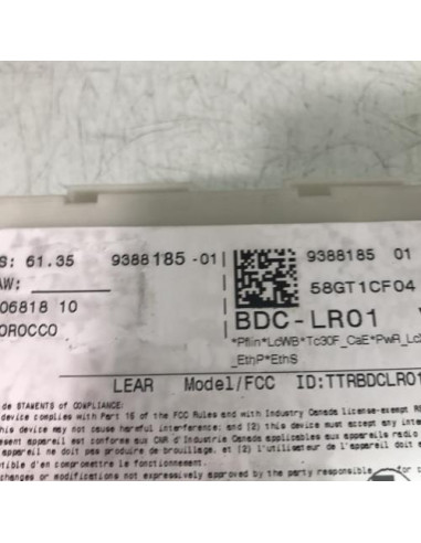 Porte fusible MINI MINI 3 F55 Diesel