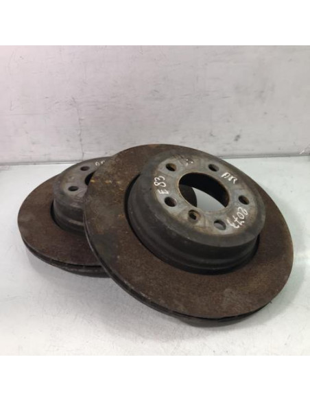 Paire de disques arriere (freinage) BMW X3 E83 PHASE 1 Diesel