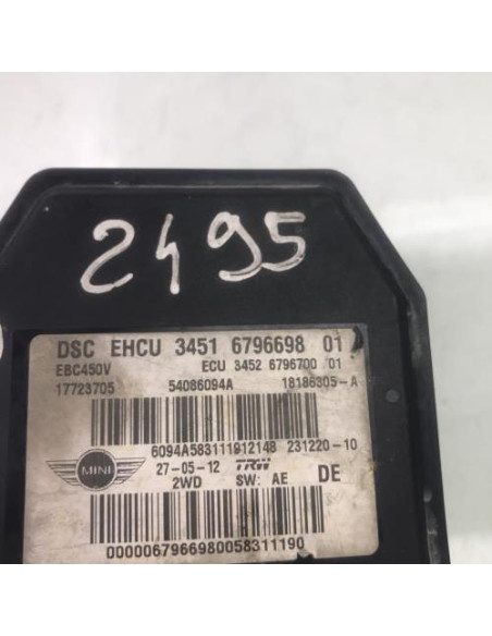 Bloc ABS (freins anti-blocage) MINI MINI 2 R60 COUNTRYMAN BREAK Diesel