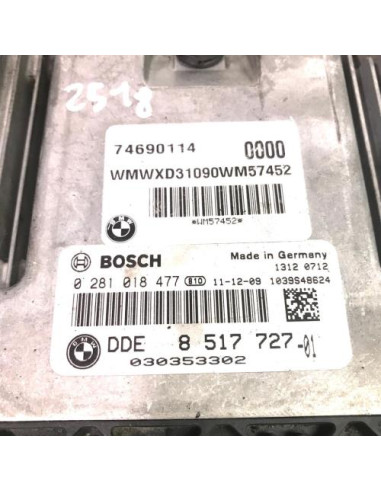 Calculateur moteur MINI MINI 2 R60 COUNTRYMAN BREAK Diesel