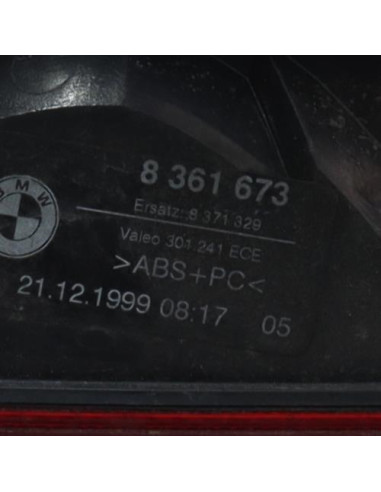 Feu arriere secondaire gauche (feux) BMW SERIE 5 E39 TOURING PHASE 1 BREAK Diesel